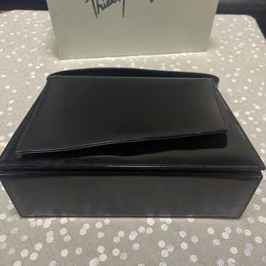ティエリーミュグレー/エナメル✖️革のクラッチハンドバッグ/80年代ヴィンテージ！ Vintage thierry mugler clutch - Gem