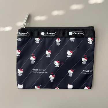 [LesportsacxHello Kitty]RECTANGULAR COSMETIC Pouch 2色 Hello Kitty Double Zip Pouch - Customizable | Stoney Clover Lane