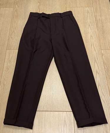 kunkun1978je　WACKO MARIA SLACKS PANTS Pre-owned] WACKO MARIA 1-Tuck Poly-Cotton Slacks – Archive
