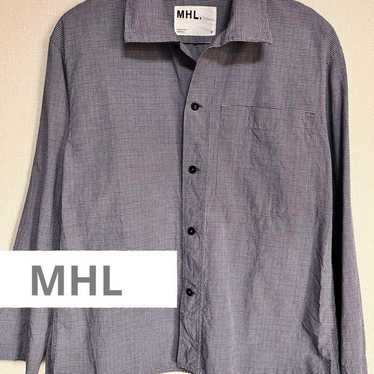 美品 MARGARET HOWELL ワイドカラー チェックシャツ MHL. Margaret howell check - Gem