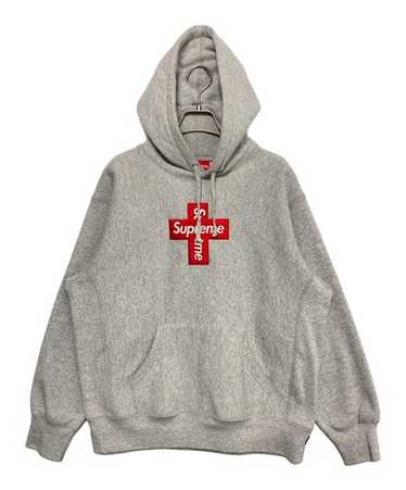 Cross box logo hooded - Gem