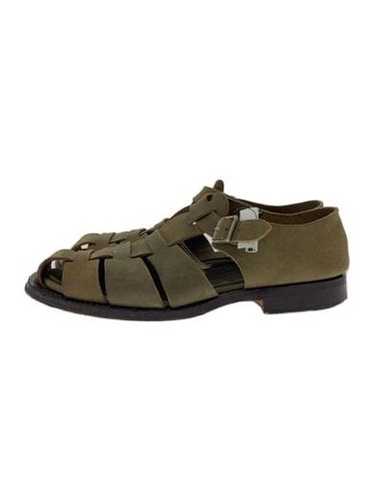 靴 F.LLI Giacometti SHRINK GURKHA SANDAL 38 F.lli Giacometti / Gurkha Sandal (Nero) | twelve