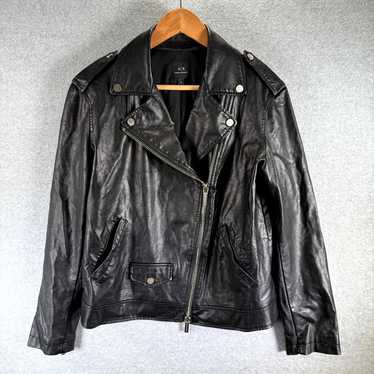 Armani leather biker jacket - Gem