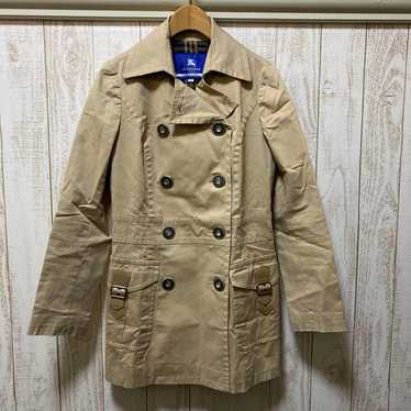 BURBERRY BLUE LABEL　ピンクコート　38 美品】BURBERRY BLUE LABEL トレンチコート 38 ピンク