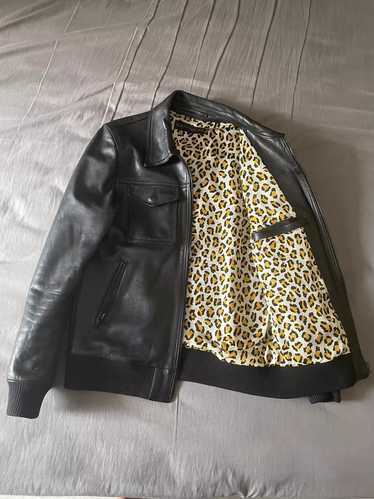 ジャケット・アウター Wacko Maria Puffer leather Jacket L LEATHER PUFFER JACKET (TYPE-2)【BLACK】｜WACKO MARIA