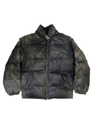 Schott down jacket leather - Gem