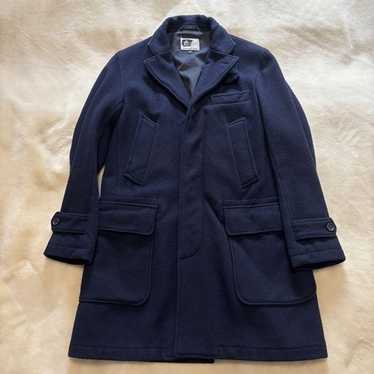 ENGINEERED GARMENTS ノーカラーブルゾン　XS ネイビー ENGINEERED GARMENTS ノーカラーブルゾン XS ネイビー - メルカリ