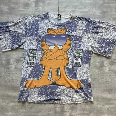 Vintage 1990s garfield t - Gem