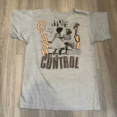 ‘80s THE CLASH ヴィンテージT out of control M Out Of Control