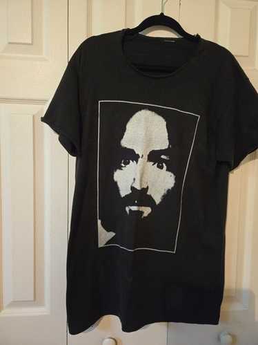 トップス 90's Charles Manson Tee SS Enterprises L 90s charles manson charlies - Gem