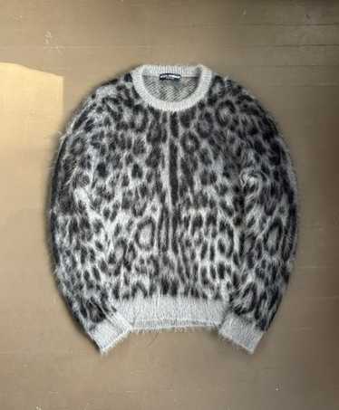 Needles leopard mohair sweater - Gem