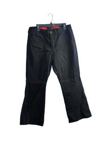 Marilyn Straight Pants In Plus Size In Stretch Linen