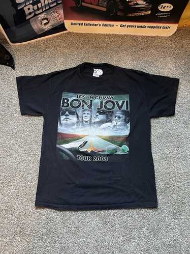 BON JOVI LOST HIGHWAY Tシャツ黒S00s archive BON JOVI LOST HIGHWAY Tシャツ黒S00s archive - メルカリ