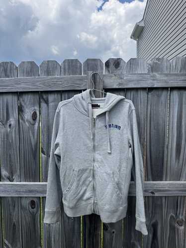 [EVISU] BIG HILLS LOOSE FIT HOODED ZIP-UP BK / 税込み 미국
