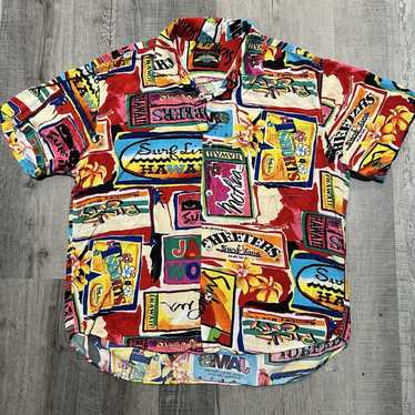 JAMS WORLD JAM'S アロハシャツ ビンテージ 80s 90s Jams World vintage 90s cropped button up Hawaiian shirt