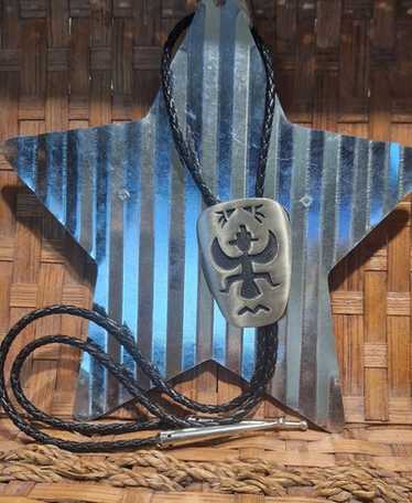 超レア！アリゾナ80sネイティブアメリカン　インディアン首長ビールジョッキナバホ Native american bolo american eagle tie - Gem