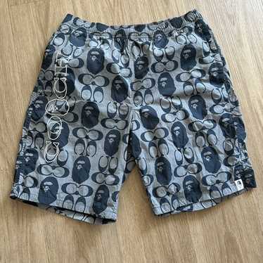 Bape coach shorts - Gem
