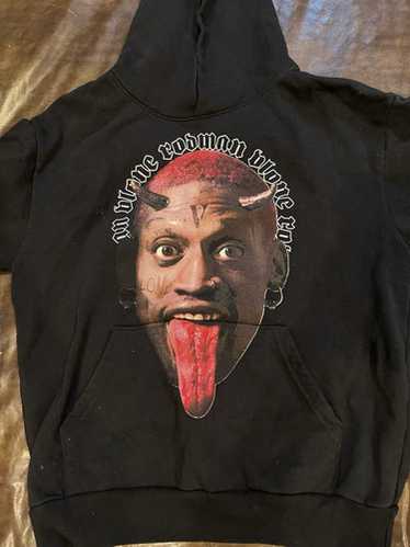 Vlone rodman devil hoodie - Gem