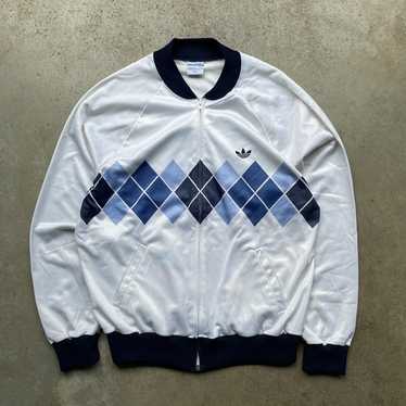 Vintage Womens Adidas Track Jacket Ventex 70s 80s Top Zip