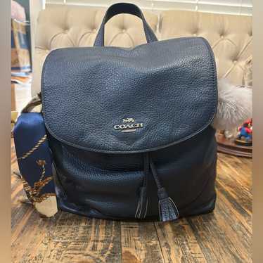 coach elle レザー リュック COACH コーチ バッグ リュック レザーバックパック アウトレット