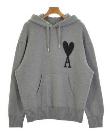 ★韓国の人気★【AMI】★AMI SMALL HEART LOGO HOODIE★GRAY★ Ami hoodies an_786249 - Gem