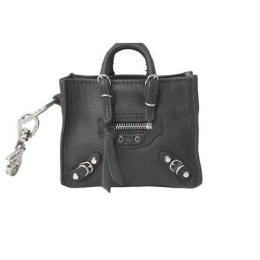 BALENCIAGA EVERYDAY LEATHER  KEYRING SLG keyring in multicoloured - Balenciaga | Mytheresa