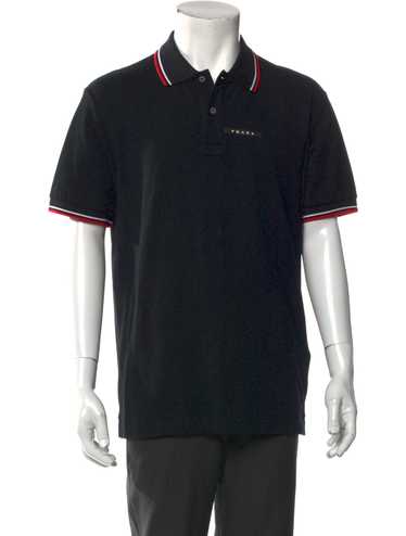 トップス 00s PRADA SPORT polo shirts black green Prada Cotton Polo Shirt | Green | FARFETCH