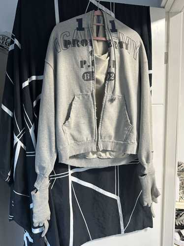 ★関税込★Project G/R★Zygon Zip Hoodie★Melange Grey★ Project GR Zygon Zip Hoodie - Melange Grey