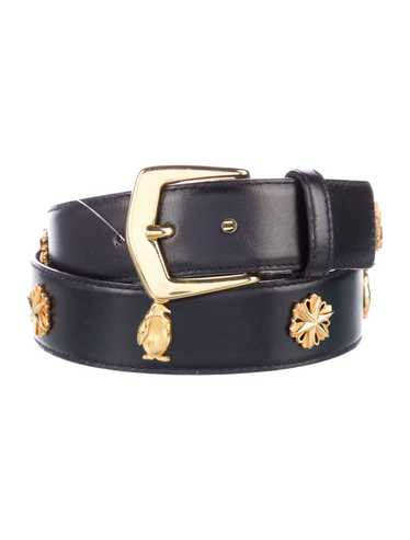ESCADA エスカーダ エレガント ベルト ブラック×ゴールド コイン装飾 Vintage Escada Belt - Etsy