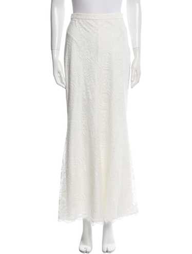 LoveShackFancy Lace Skirt White Lace, Scalloped, … - image 1