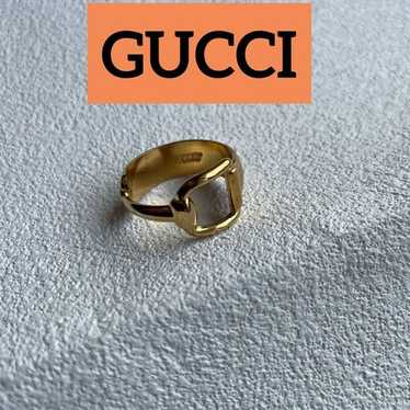 GUCCI　scarf　Ring　グッチスカーフリング　ホースビット 2025年最新】グッチスカーフリングの人気アイテム - メルカリ