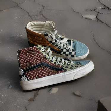 関税込☆VANS PAISLEY PATCHWORK SK8-HI カスタム 関税込☆VANS PAISLEY PATCHWORK SK8-HI カスタム (VANS