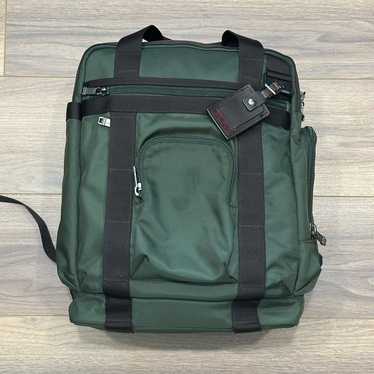 TUMI Green Nylon Alpha Bravo Expandable‥ TUMI Higgins Sling Bag With Adjustable Strap, Green, Medium