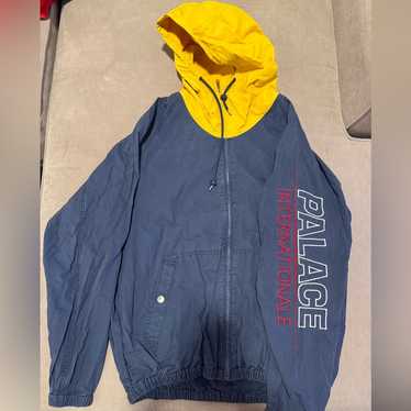 PALACE zip up M 黒 青 黄色 数回使用のみ
