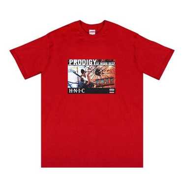 Supreme t-shirt/l/cotton/grey/print/prodigy hnic - Gem