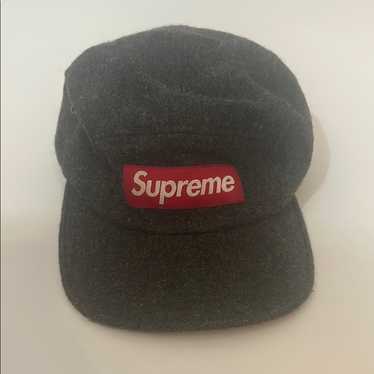 DV6011C Supreme　帽子　Wool camp cap ブラック supreme wool camp cap（Supreme Wool Camp Cap）