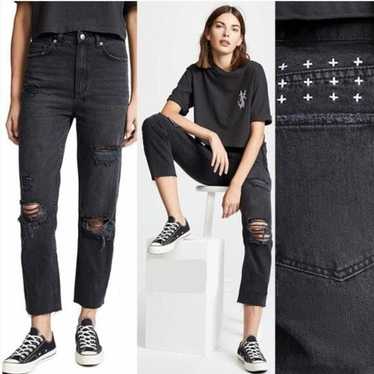 新品 ksubi CHLO WASTED X PRESSION DENIM 29 Chitch Metalik Slim Fit Jeans - Black Printed Denim | Ksubi ++