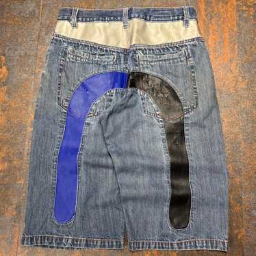 EVISU - 良品 EVISU エヴィス 大黒 大カモメ デニム ハーフ