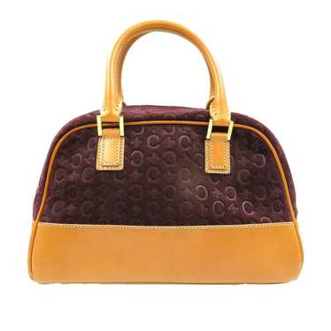 バッグ CELINE C MACADAM SUEDE TOTE HAND BAG Celine macadam suede tote - Gem