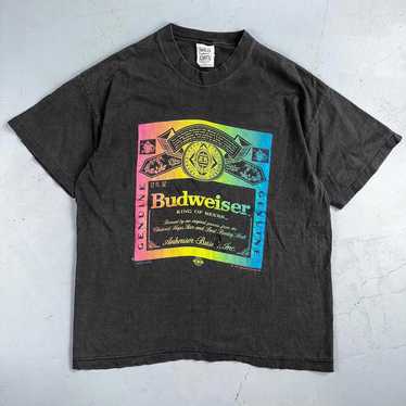 Budweiser WILD OATS USA製 Tシャツ Vintage 1994 Budweiser Tシャツ WILD OATS企業系