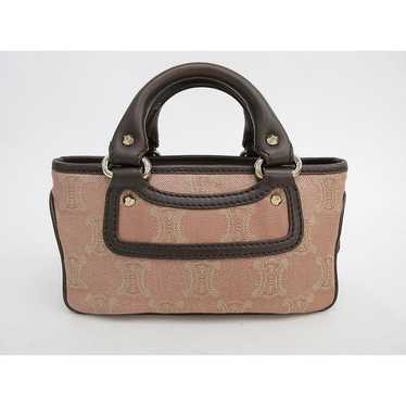【CELINE】Boogie bag 32 Authentic vintage CELINE Boogie Bag brown leather tote bag