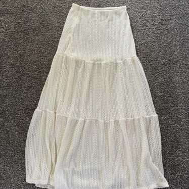 White Fox Boutique Women's Skirt - White/Cream - … - image 1