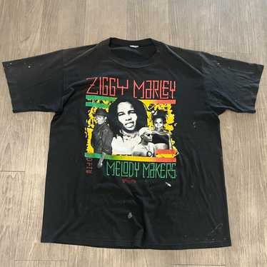 80s Ziggy Marley tシャツ [Hanes] Ziggy marley t shirt - Gem