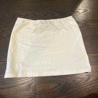 Edikted Women's Skirt - White - S – White mini sk… - image 1
