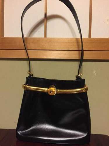 renaud pellegrino ゴールド ブラックショルダーバッグ Renaud pellegrino leather - Gem