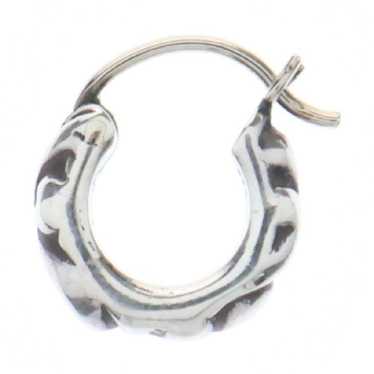 Chrome hearts scroll hoop - Gem