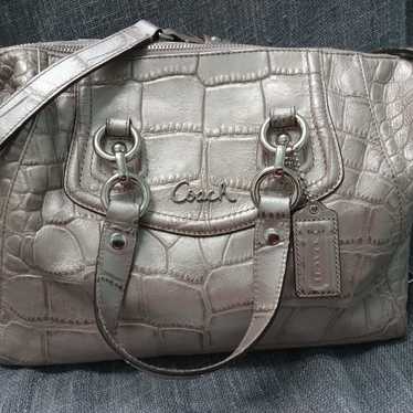 Coach crocodile embossed leather - Gem