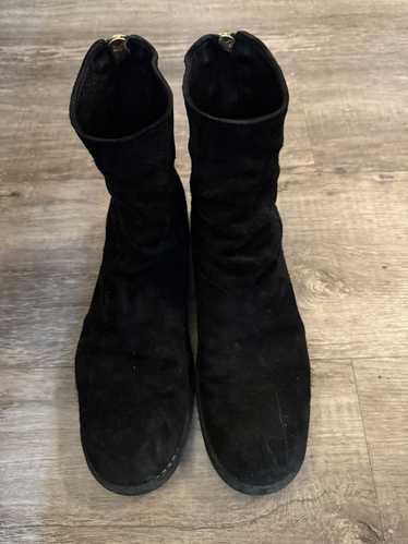 UNDERCOVER x GUIDI comoli好き 黒 スエード 44 nonnative×UNDERCOVER×GUIDI バックジップブーツ ブラック