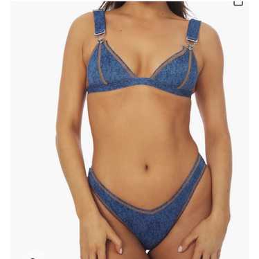 【AGNEL】 Denim Bikini Panty ☆ Agnel denim bikini - Gem