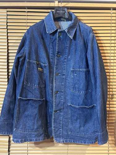 70’s Vintage OSHKOSH Denim Coverall:40R Vintage 60s-70s Osh Kosh B'gosh Denim Overalls Men's-40x28